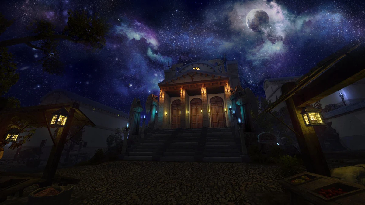 魔法门10传承夜间神殿星空官方游戏画面-软领驱动大师