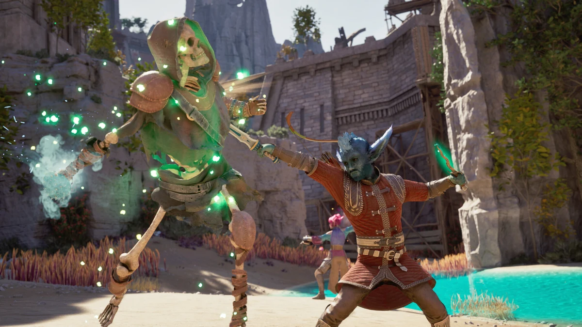 宣誓 Avowed 游戏战斗场景画面-软领驱动大师